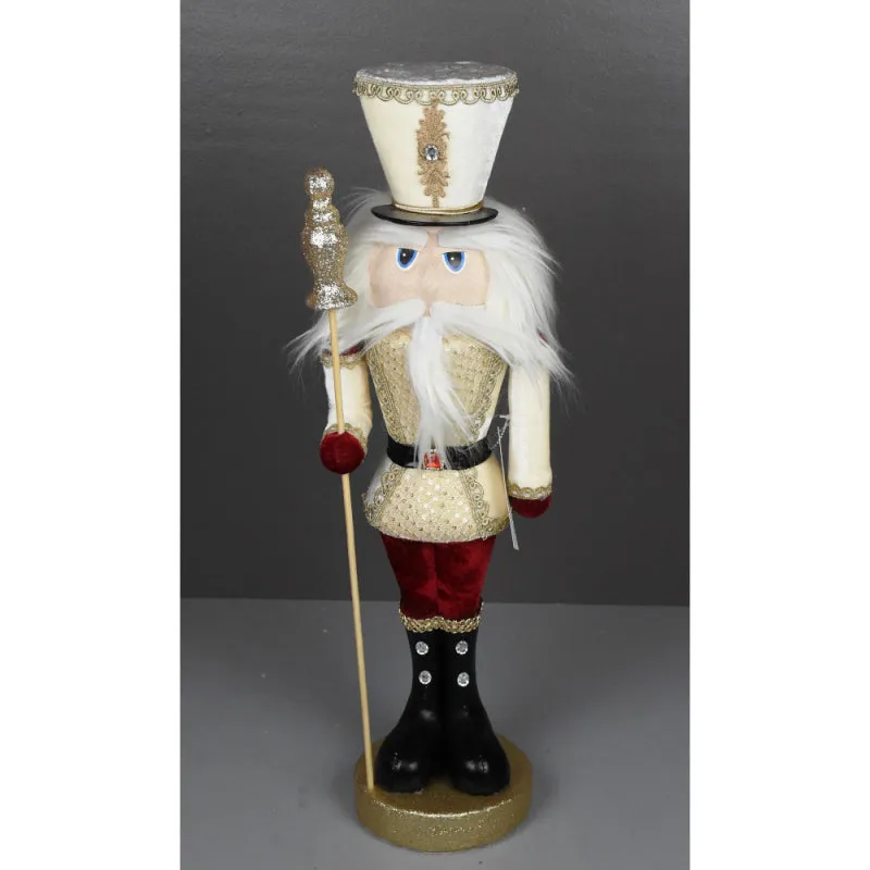 202707 24" Nutcracker Burg Gold