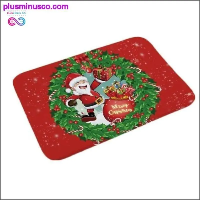 60*40cm Carpet Christmas Home Decoration at PlusMinusCo.com