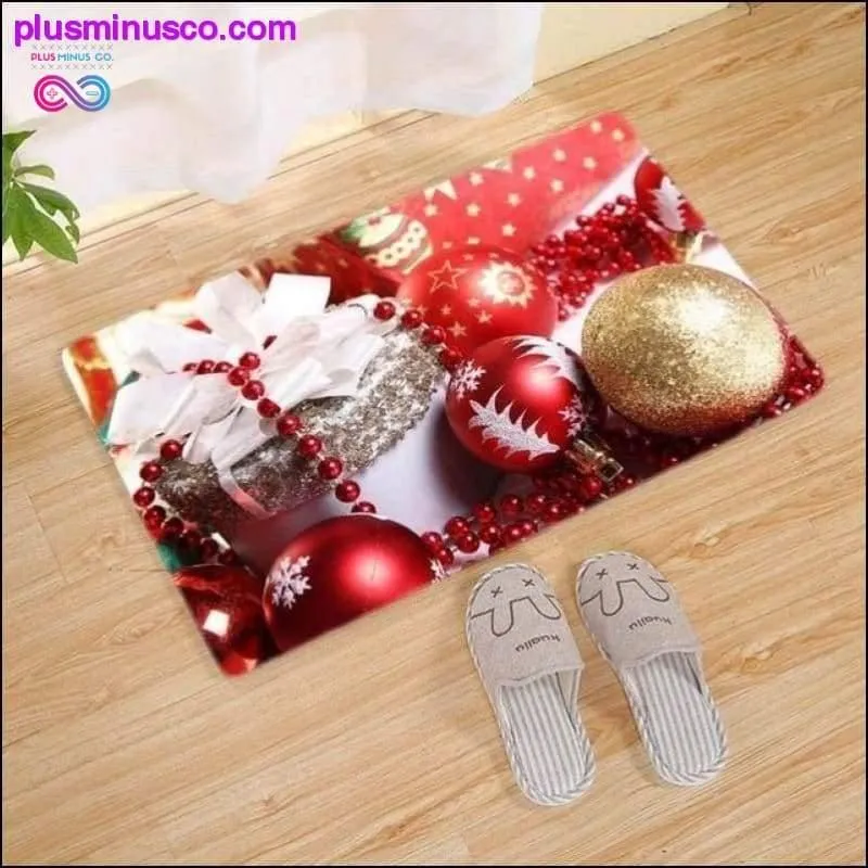 60*40cm Carpet Christmas Home Decoration at PlusMinusCo.com