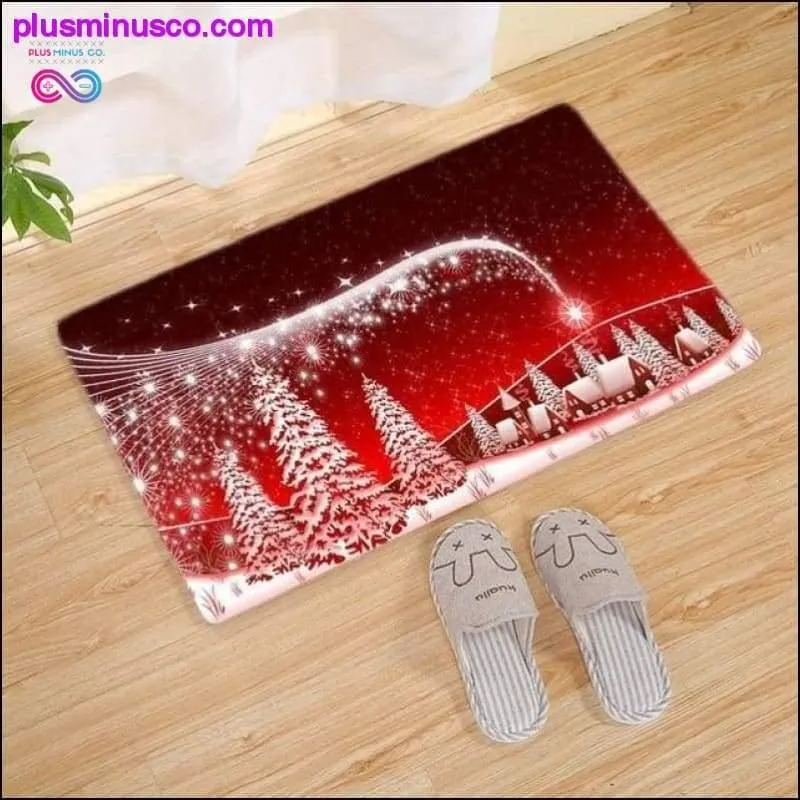 60*40cm Carpet Christmas Home Decoration at PlusMinusCo.com