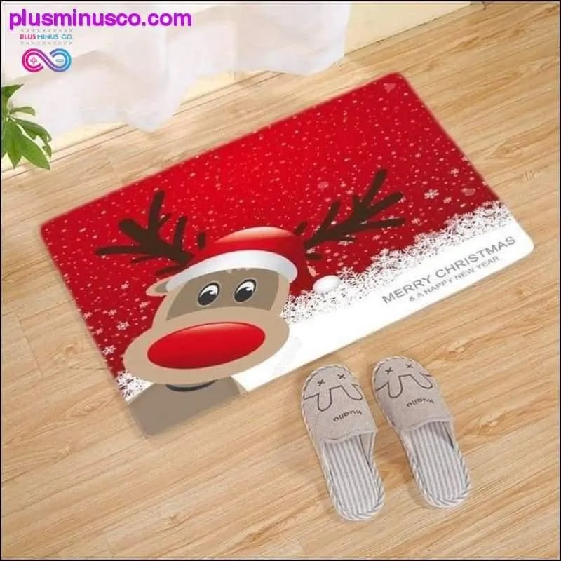 60*40cm Carpet Christmas Home Decoration at PlusMinusCo.com