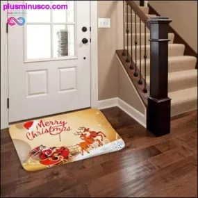 60*40cm Carpet Christmas Home Decoration at PlusMinusCo.com