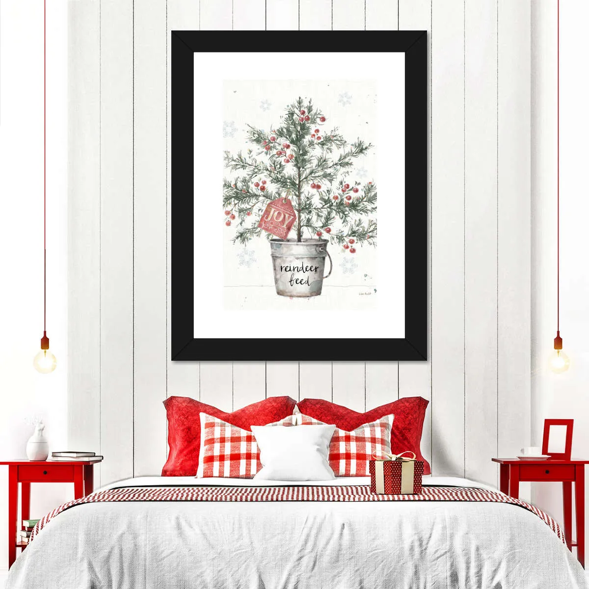 A Christmas Weekend I Greenery Wall Art