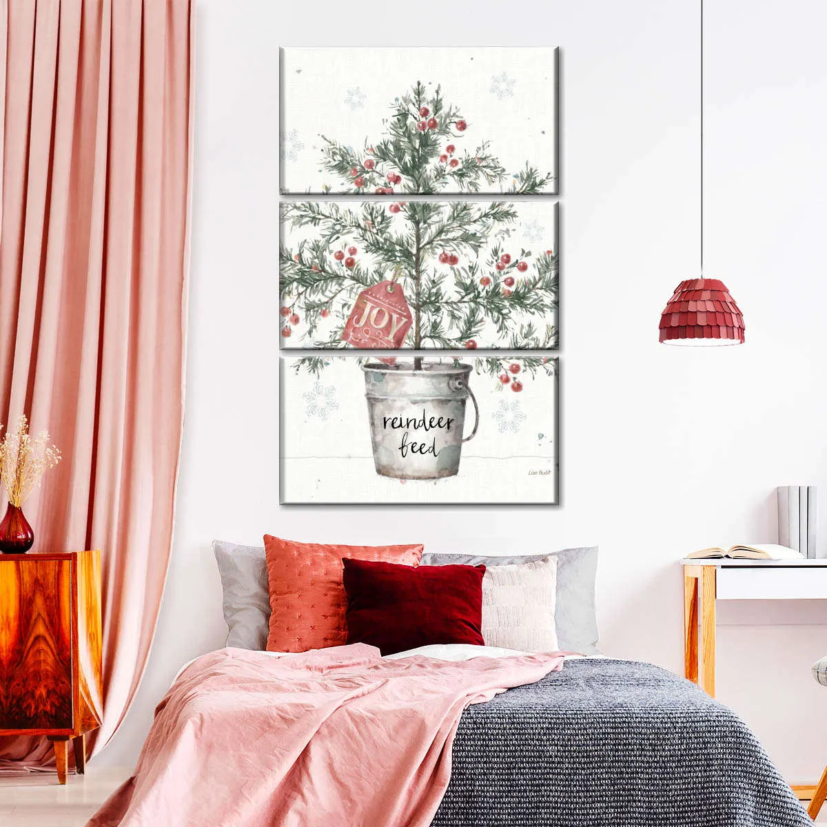 A Christmas Weekend I Greenery Wall Art