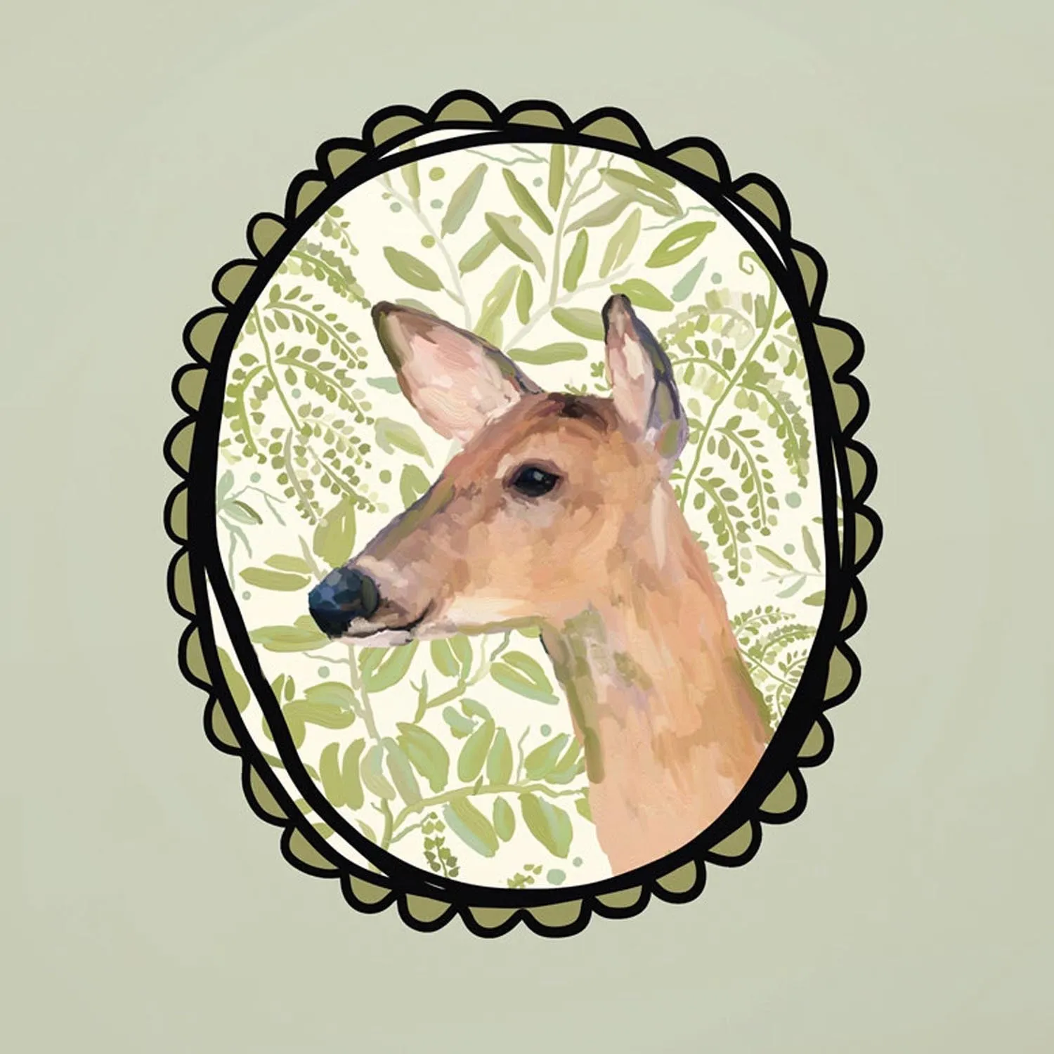 A Very Fine Deer Canvas Wall Art