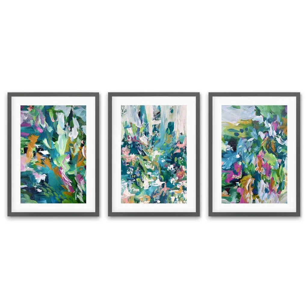 Abstract Eden - Print Set Of 3