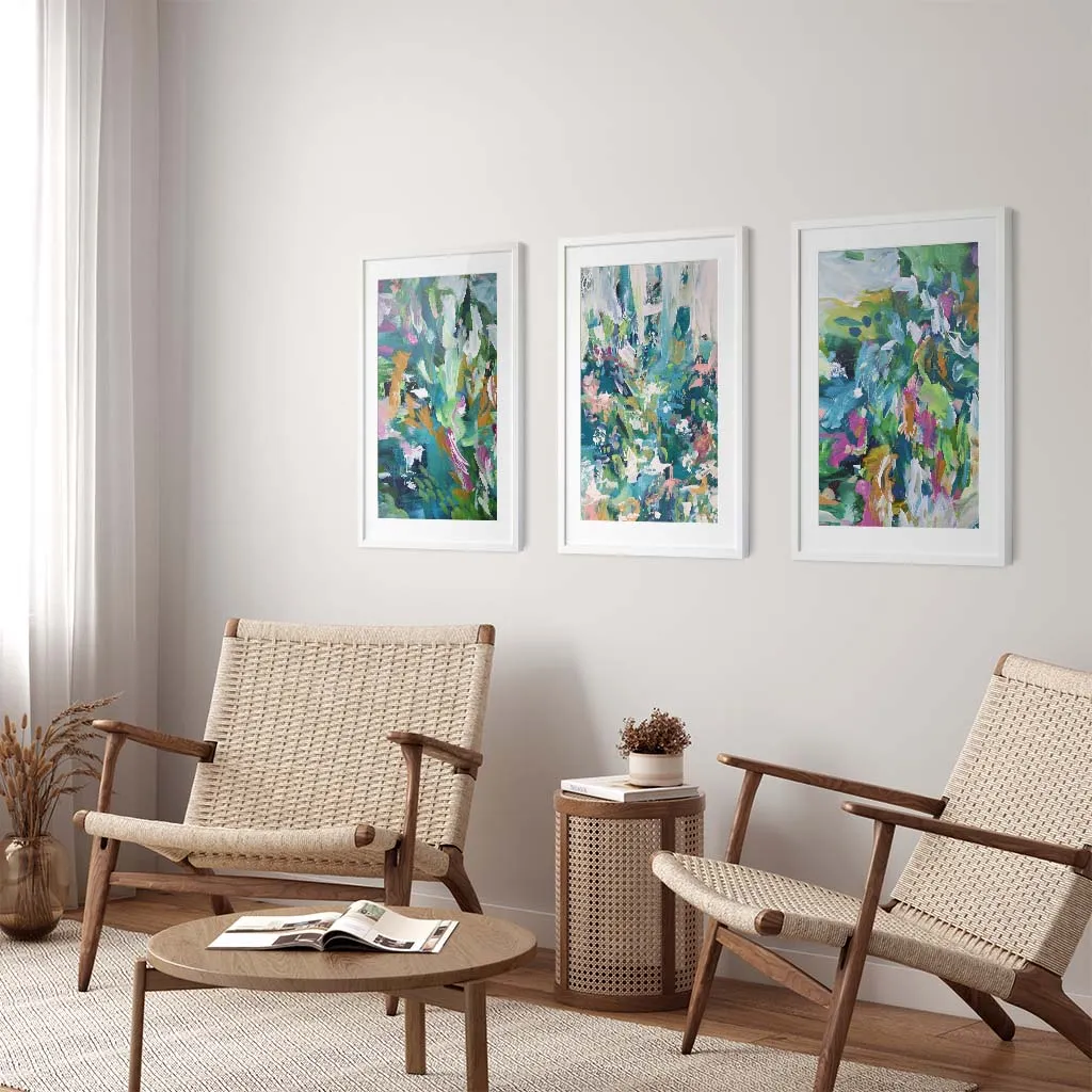 Abstract Eden - Print Set Of 3