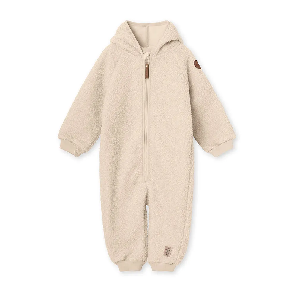 Adel Teddyfleece Jumpsuit. GRS Sand Dollar