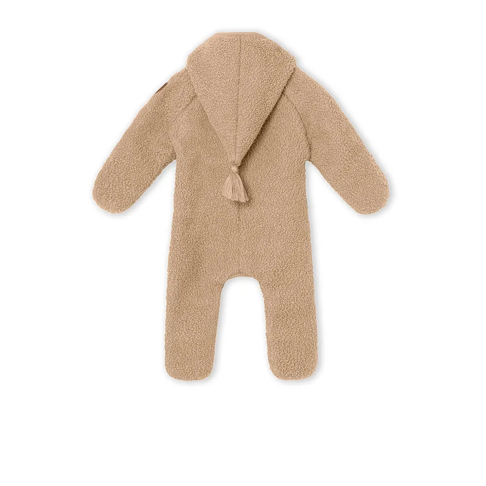 Adel Teddyfleece Jumpsuit. GRS Savannah Tan