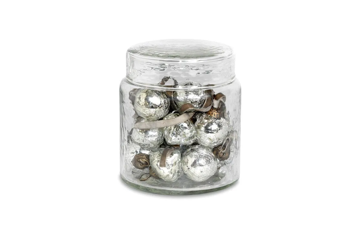 Adisa Bauble Jar - Antique Silver (Set of 16)