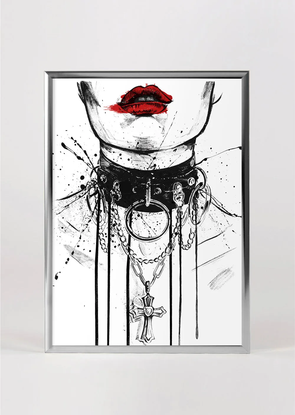 Afterparty Choker Wall Art Print