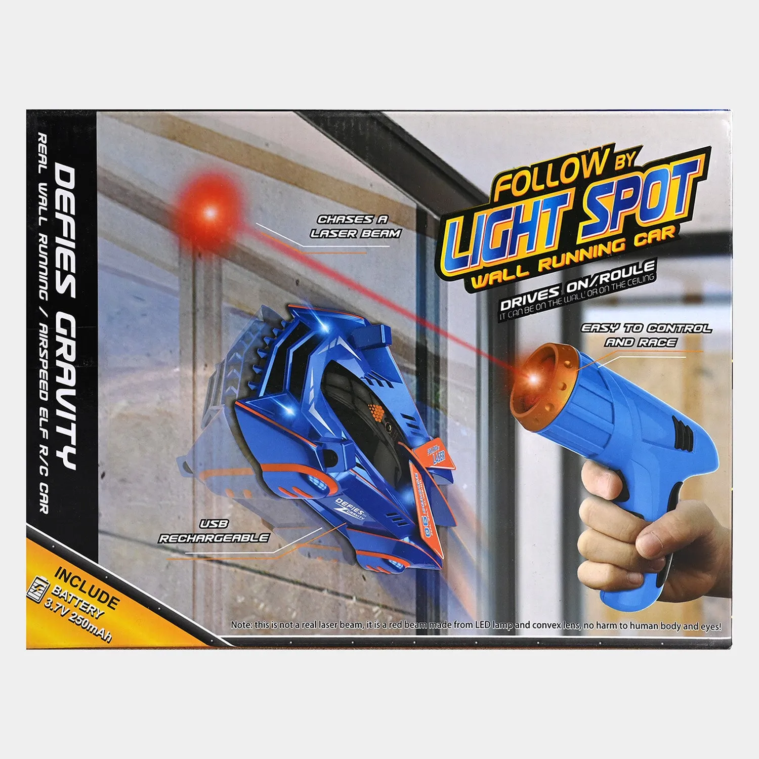 Air Speed Wall Climber ELF Remote Control Car