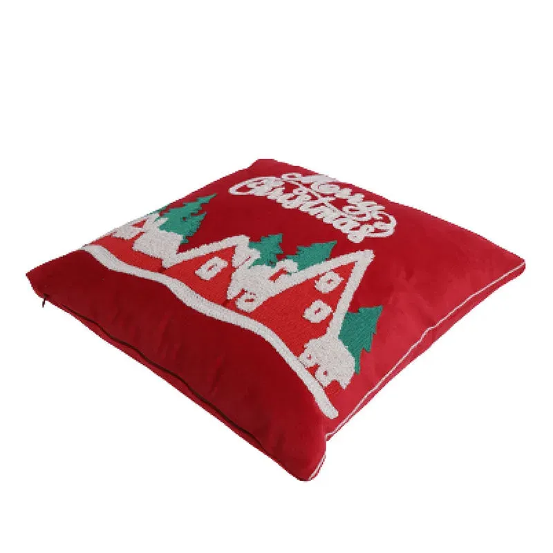 Amalia Polyester Cushion Cover | 16 x 16 Inches