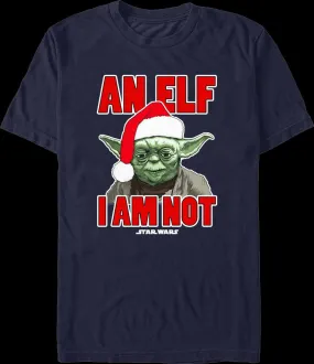 An Elf I Am Not Yoda Star Wars T-Shirt