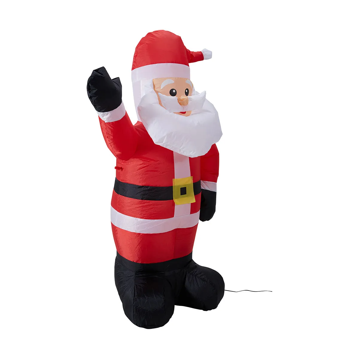 Anko Christmas Festive1.2m Inflatable Santa with Fixing Hooks & Ropes