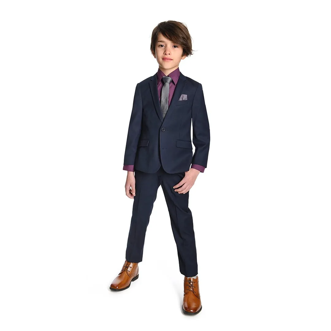 Appaman Mod Boys Slim Indigo Suit