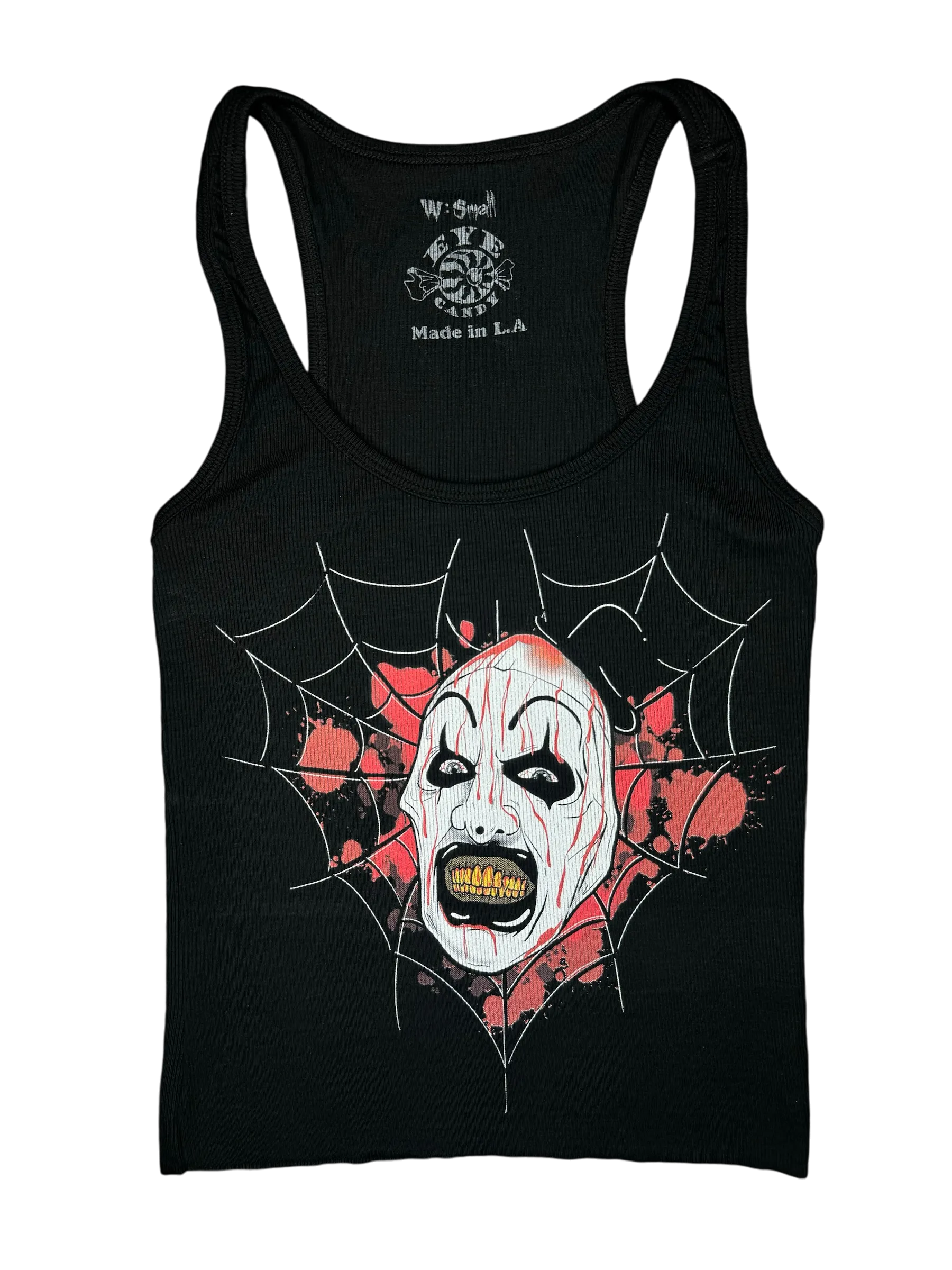 Art The Clown Ribbed Tank Top