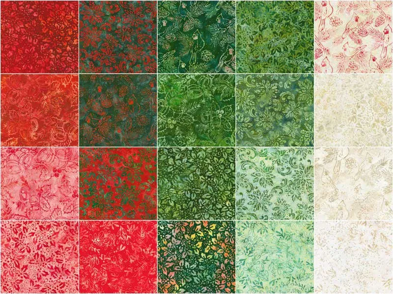 Artisan Batiks - Joyful Holidays Fat Quarter Bundle