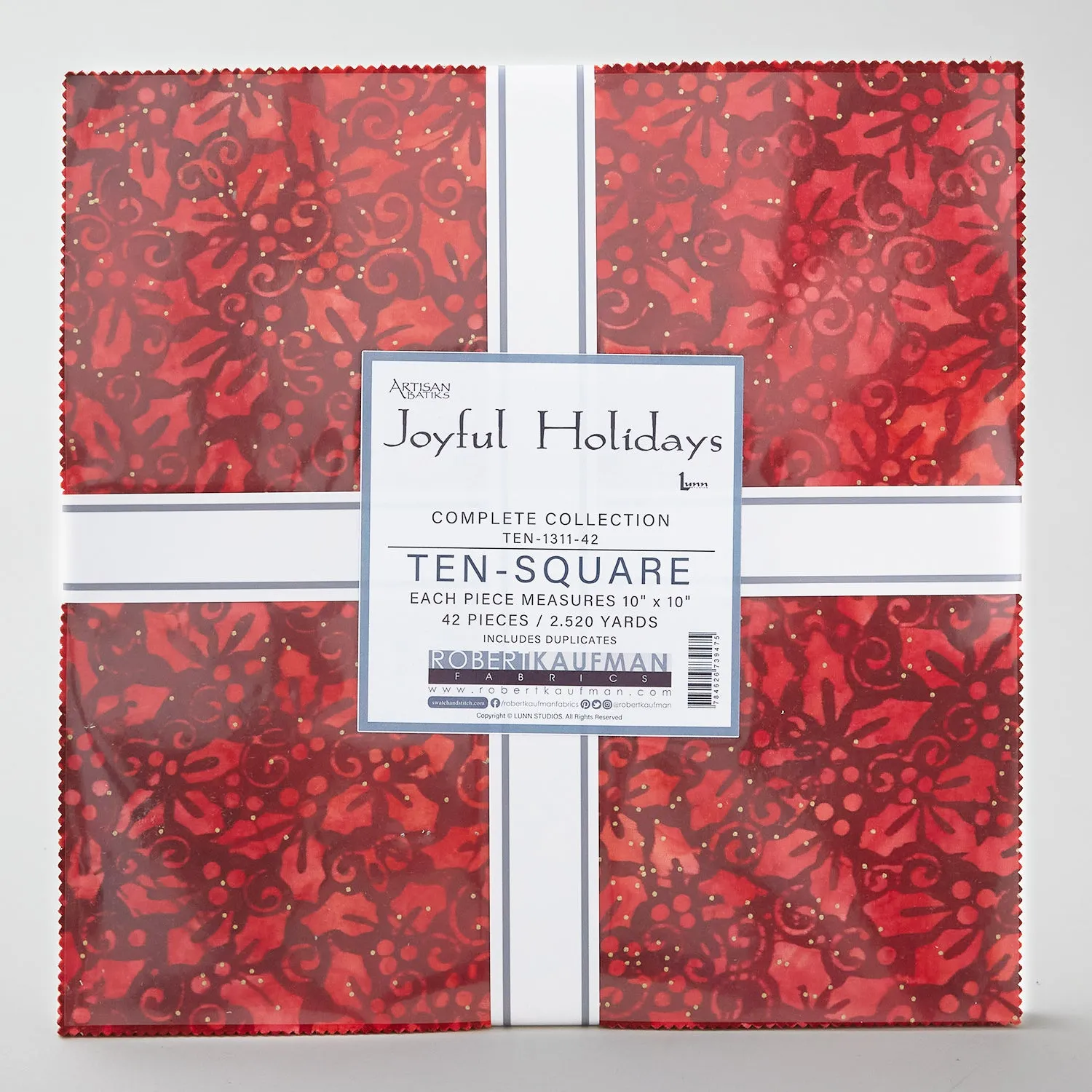 Artisan Batiks - Joyful Holidays Ten Squares