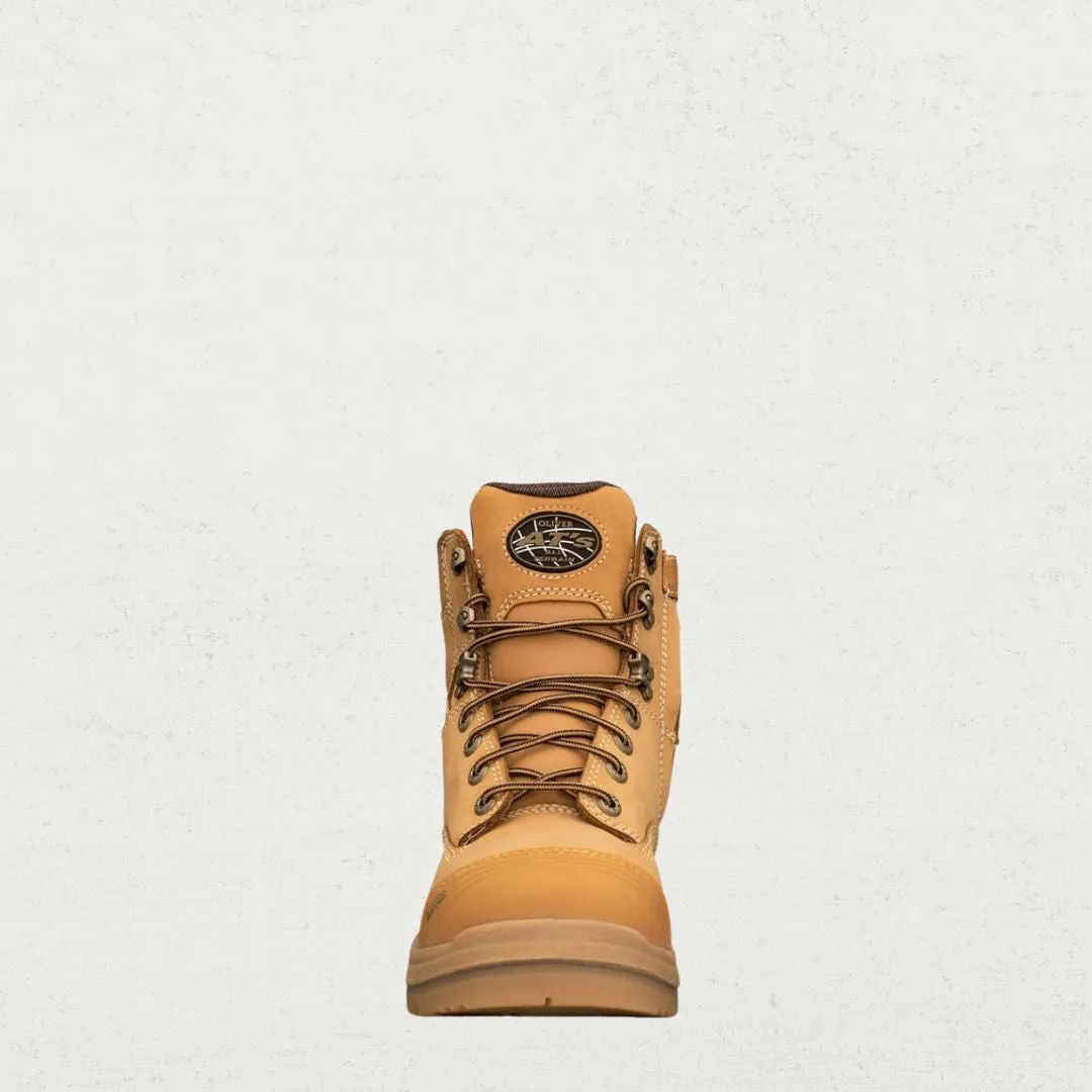 AT's Wheat Toe Guard Zip up Boot