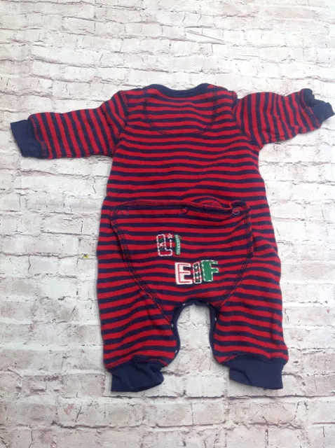 Baby B'Gosh Blue & Red One Piece