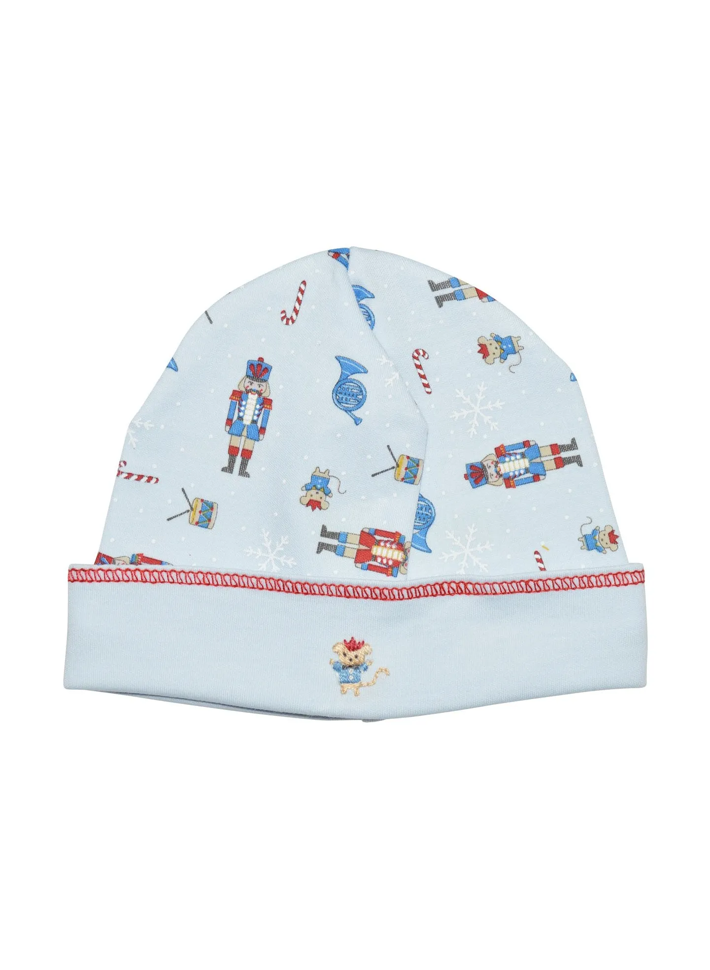 Baby Boy's Blue Christmas Nutcracker Hat