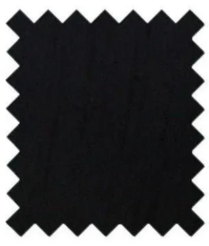 Black Shantung Wedding Swatch