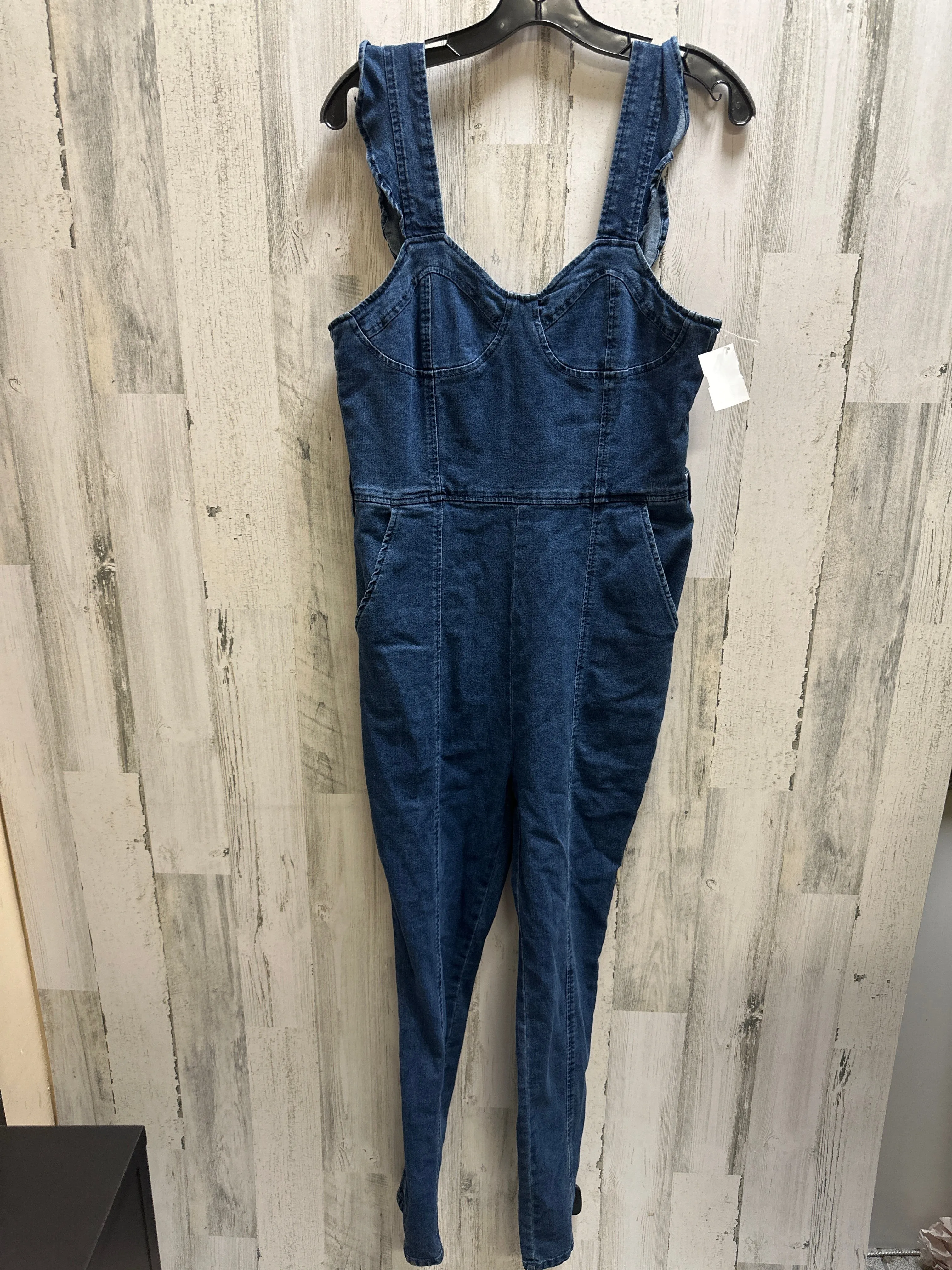 Blue Jumpsuit Clothes Mentor, Size M