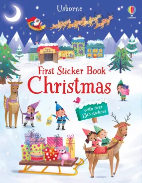 Book - First Sticker Book - Christmas