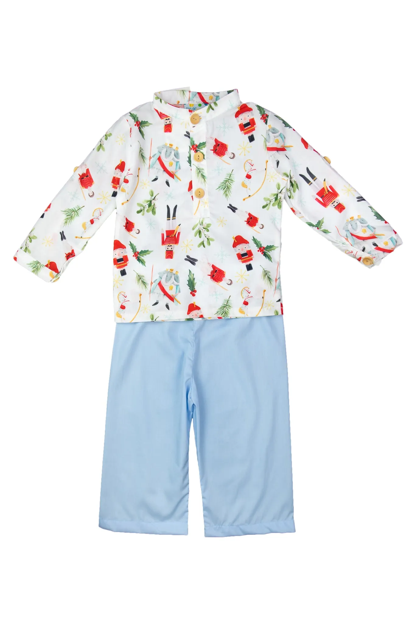 Boys Nutcracker Pants Set