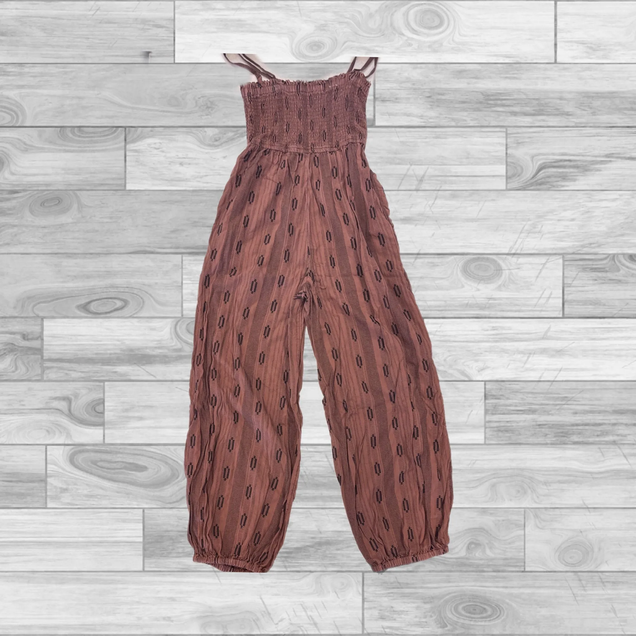 Brown Jumpsuit Anthropologie, Size Xs