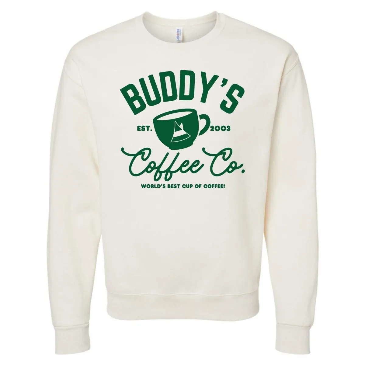 'Buddy's Coffee Co.' Crewneck Sweatshirt