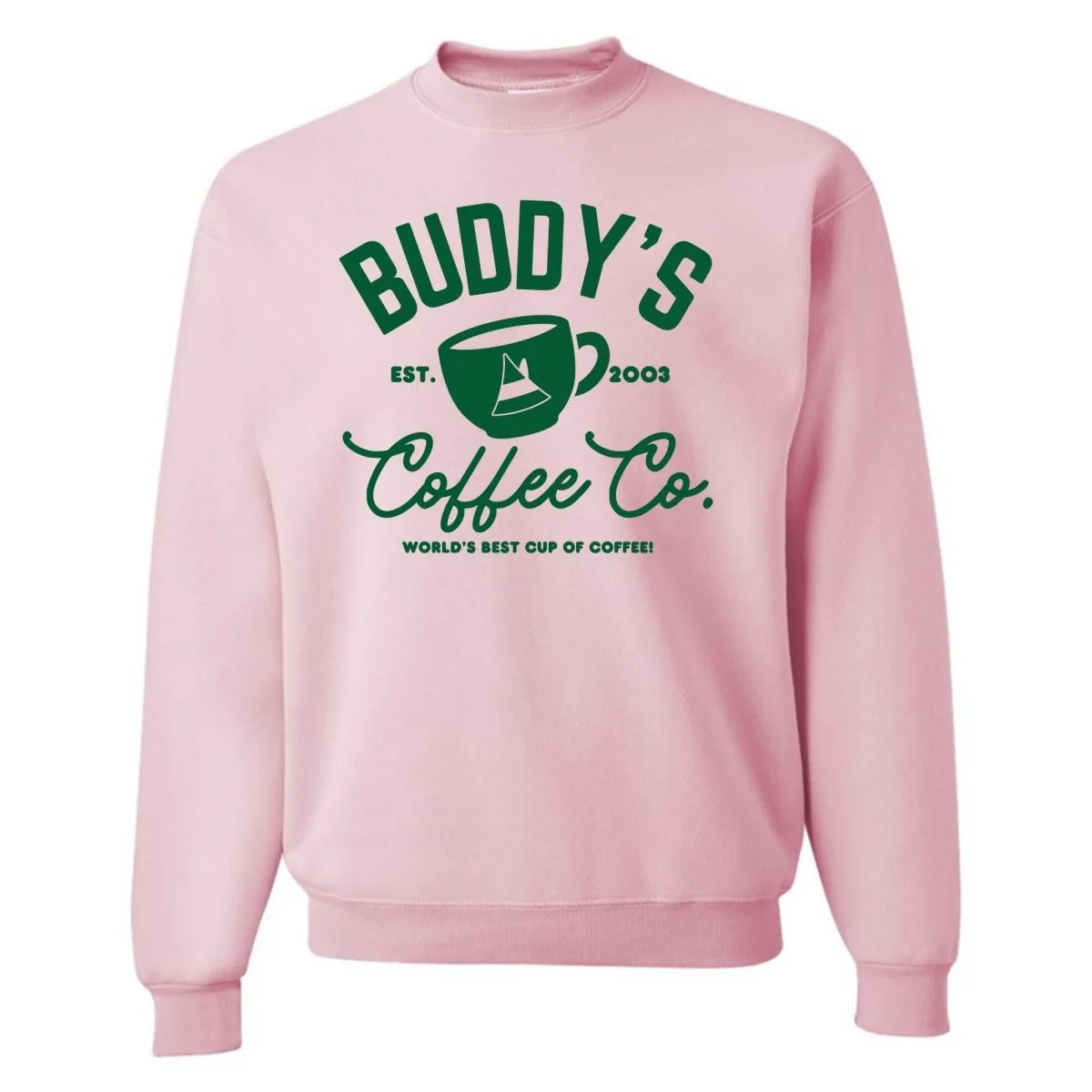 'Buddy's Coffee Co.' Crewneck Sweatshirt