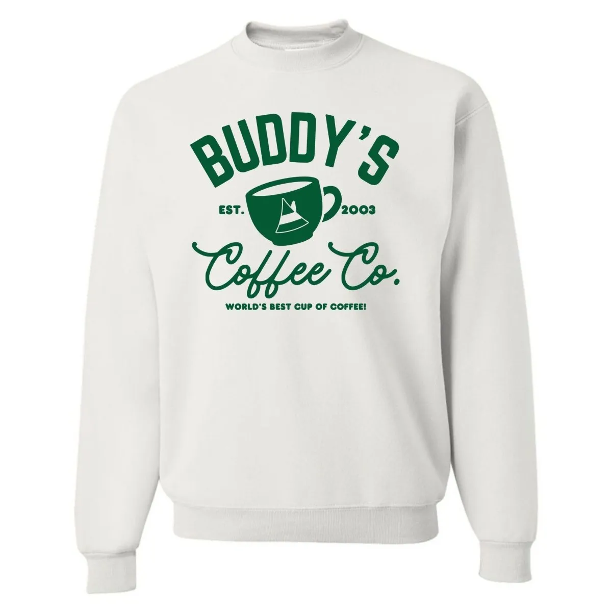 'Buddy's Coffee Co.' Crewneck Sweatshirt