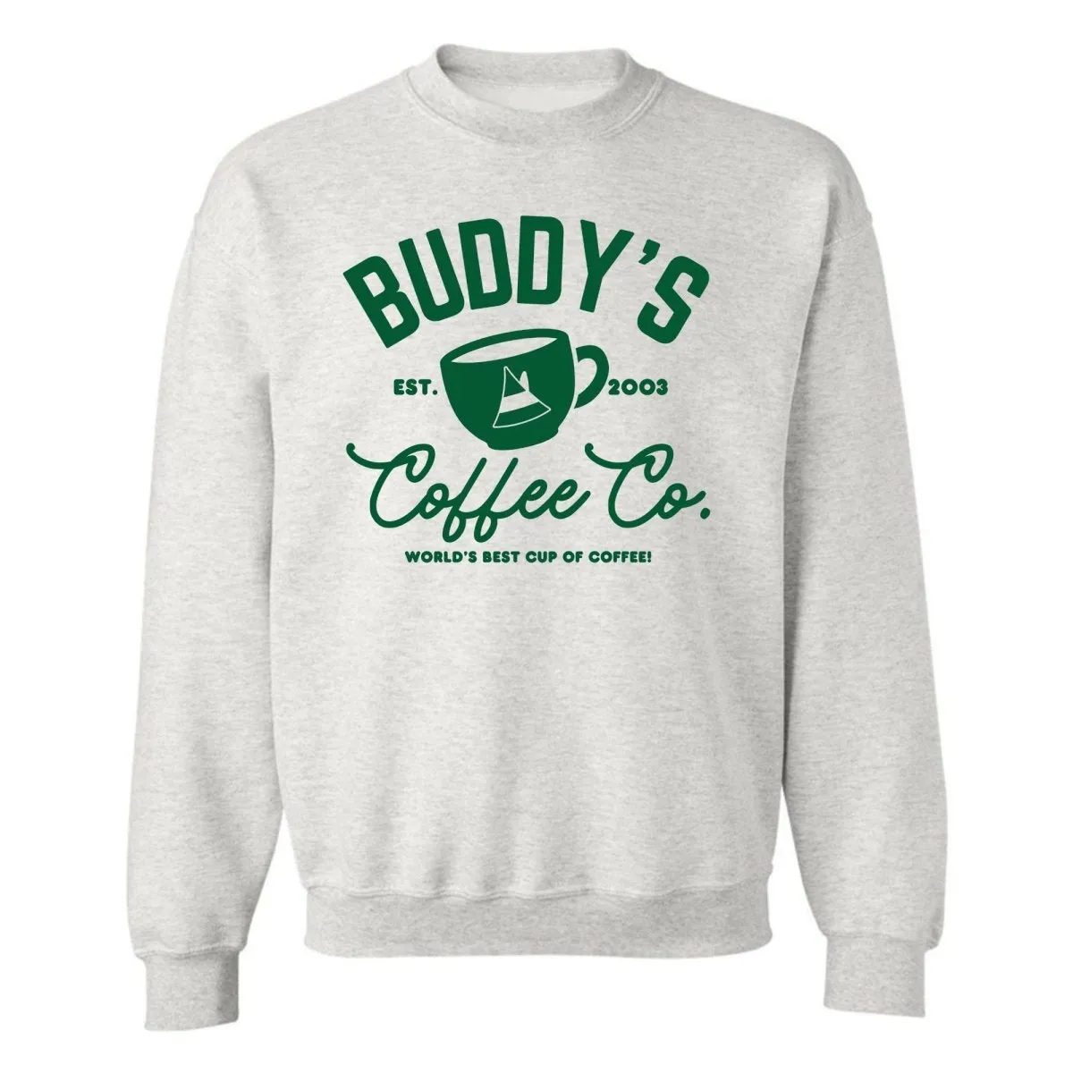 'Buddy's Coffee Co.' Crewneck Sweatshirt