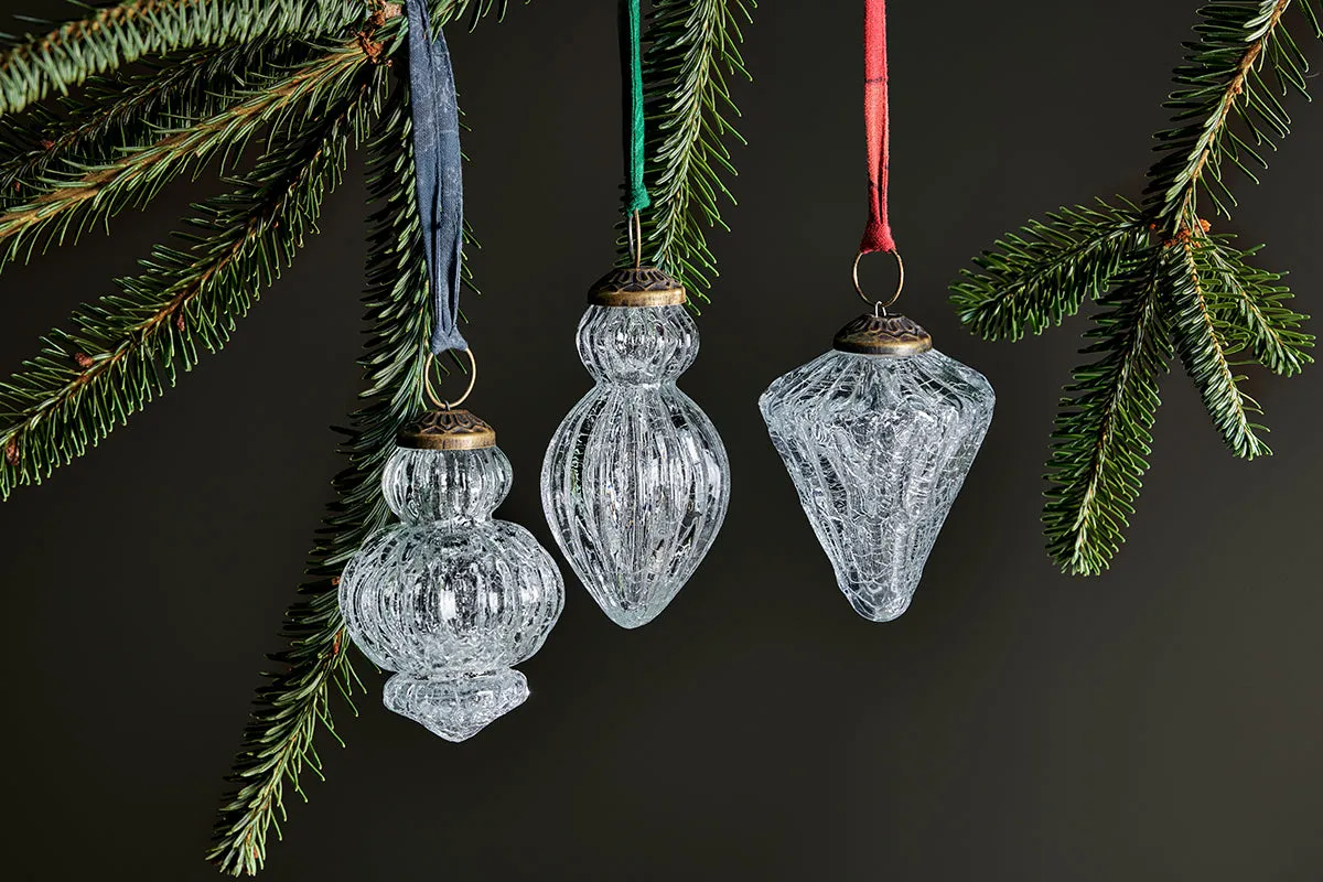 Calida Baubles - Clear Crackle (Set of 3)