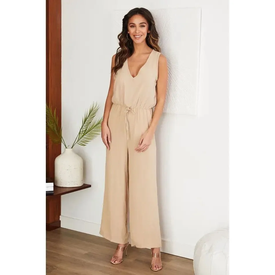 Calista Wide Leg Jumpsuit