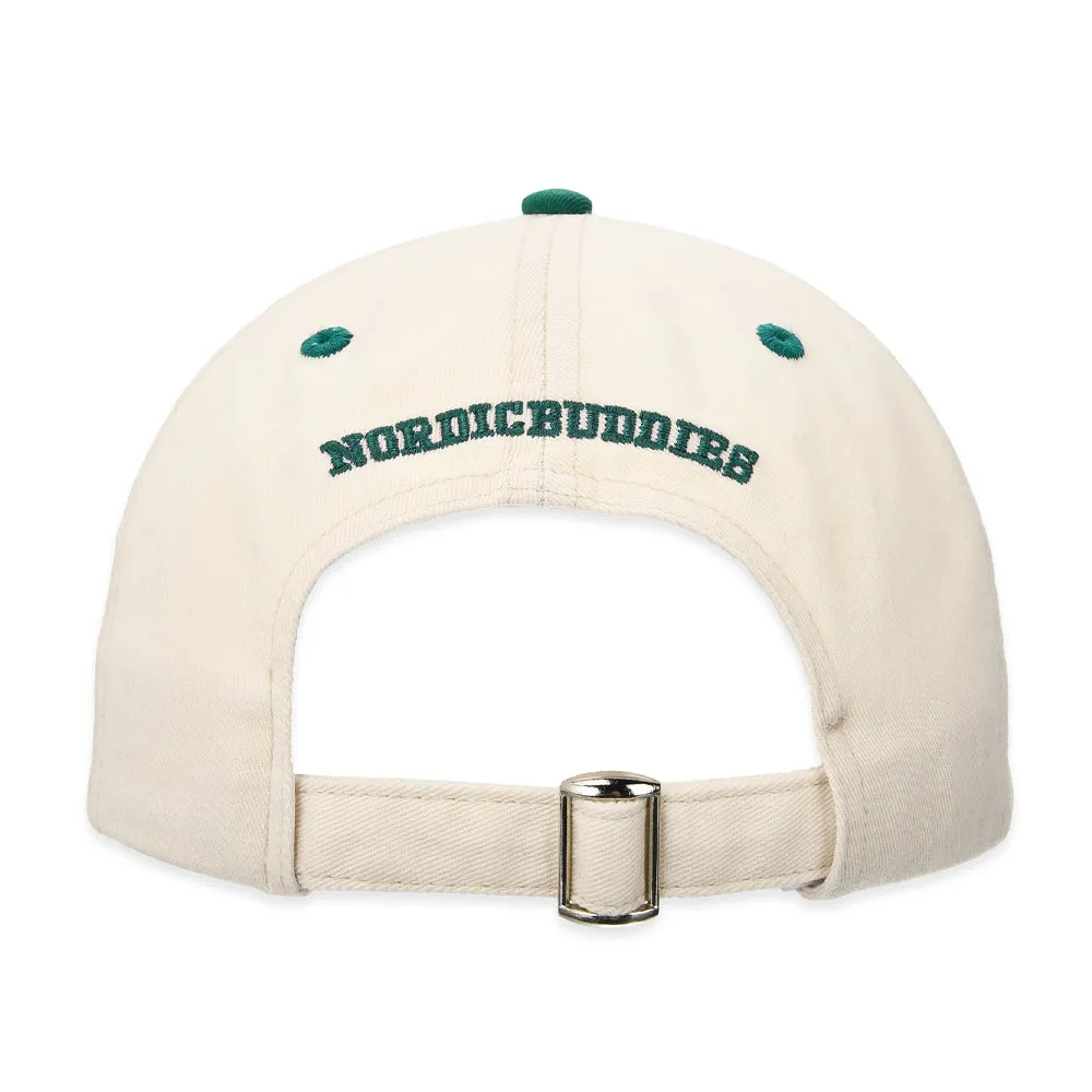 Green and White Adult Moomintroll Cap