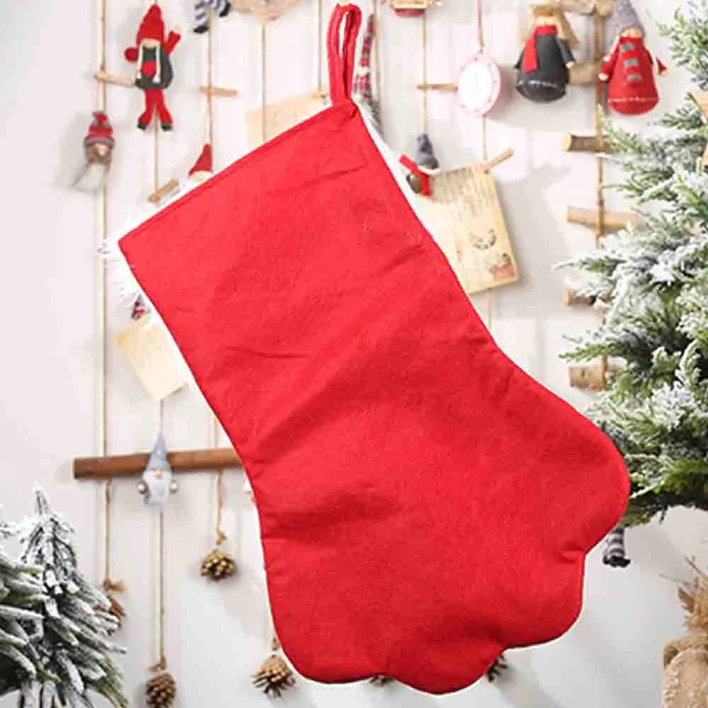 Cat Paw Christmas Stocking