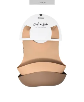 Catch Bib Set | Fawn & Sand