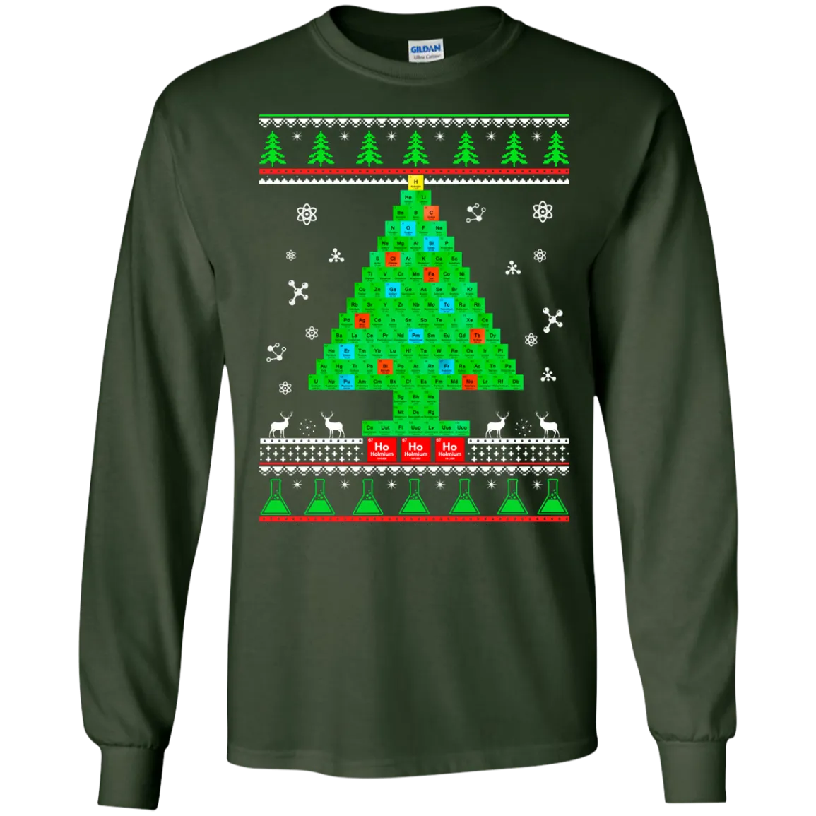 Chemistry Tree Christmas Sweater, Shirt, Hoodie: Chemist Tree