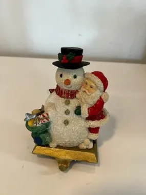 Christmas Decor - Cast Iron Stocking Holder