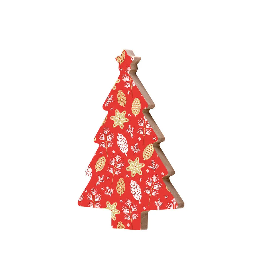 Christmas Decorations COSY- Wooden Xmas Tree And Fridge Magnet