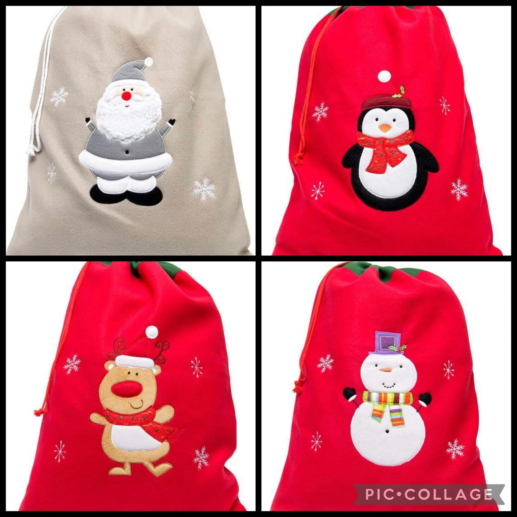 Christmas Deluxe Personalised Sacks