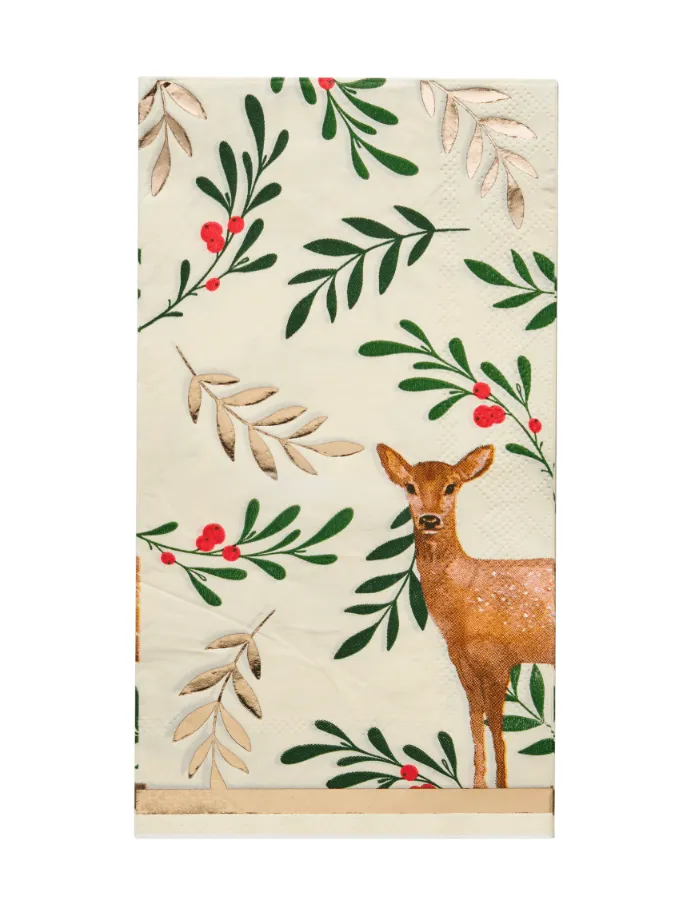 Christmas Forest Guest Towel