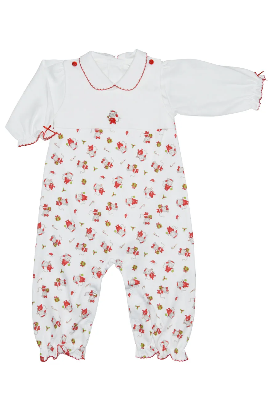 Christmas Mouse Overall Set