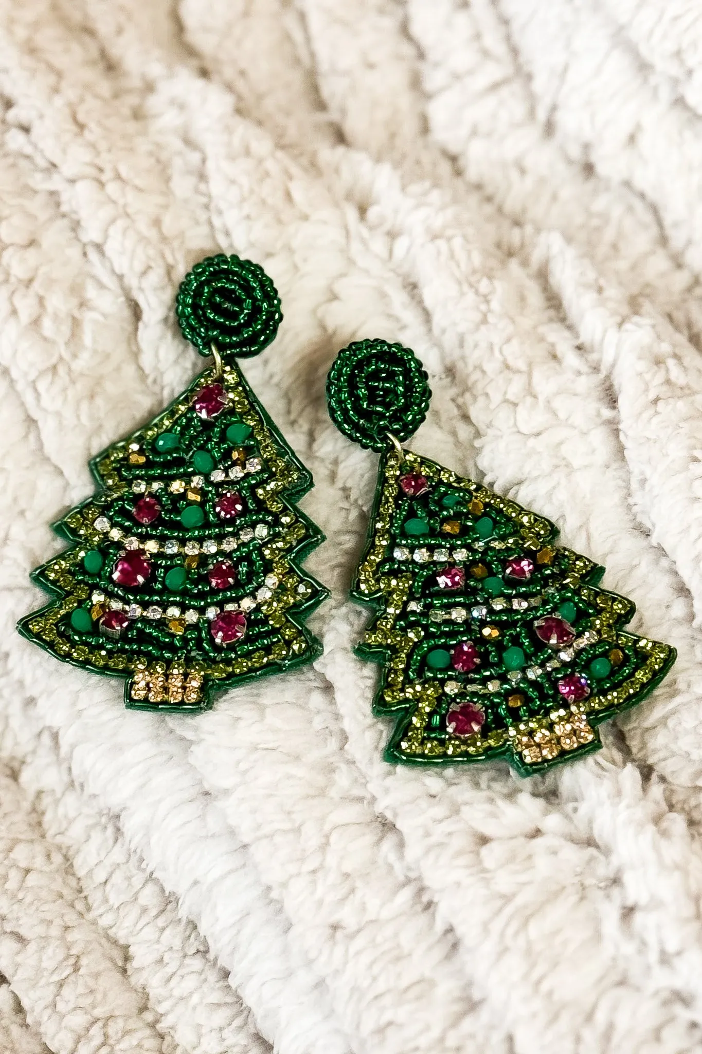 Christmas Tree Earrings