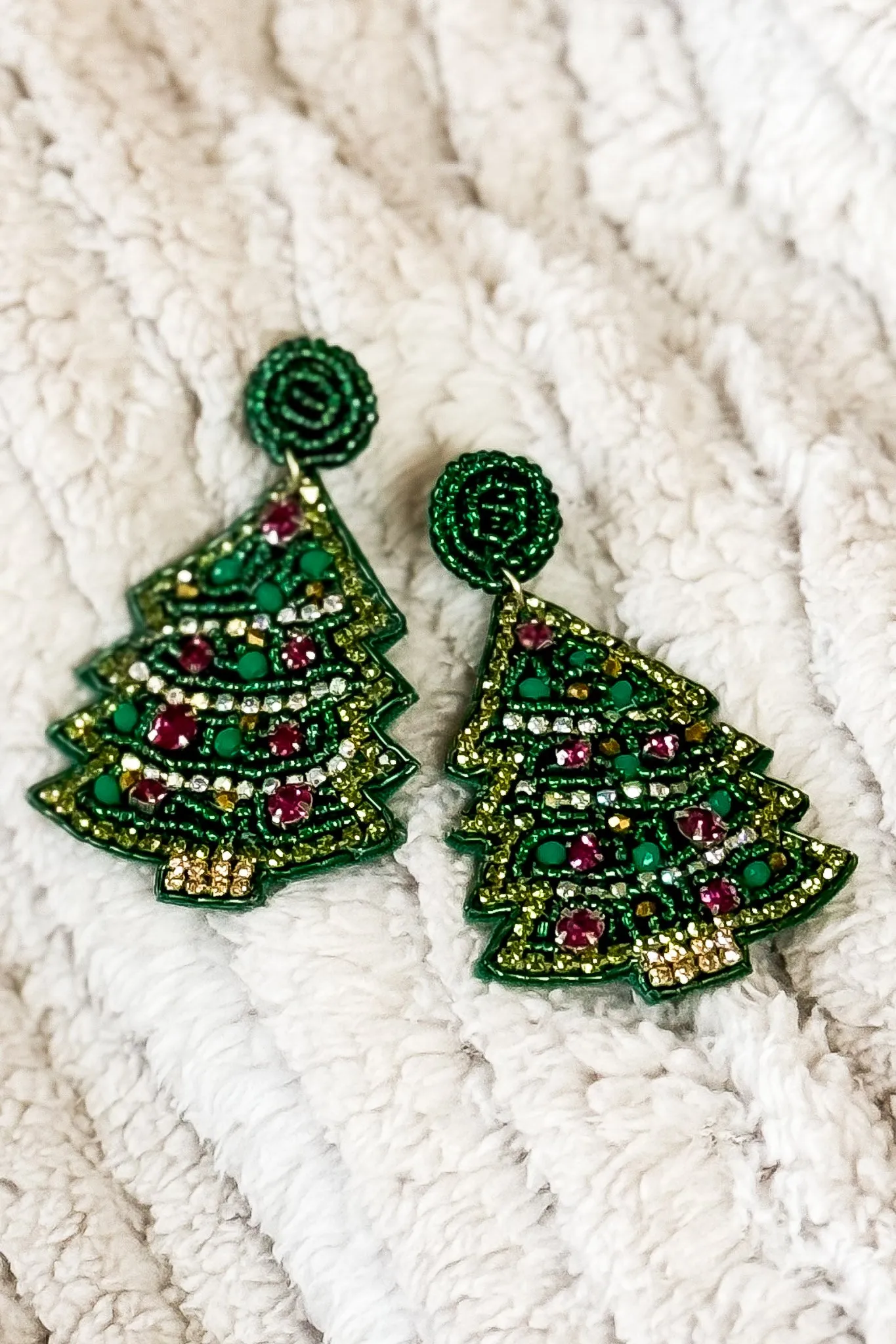 Christmas Tree Earrings