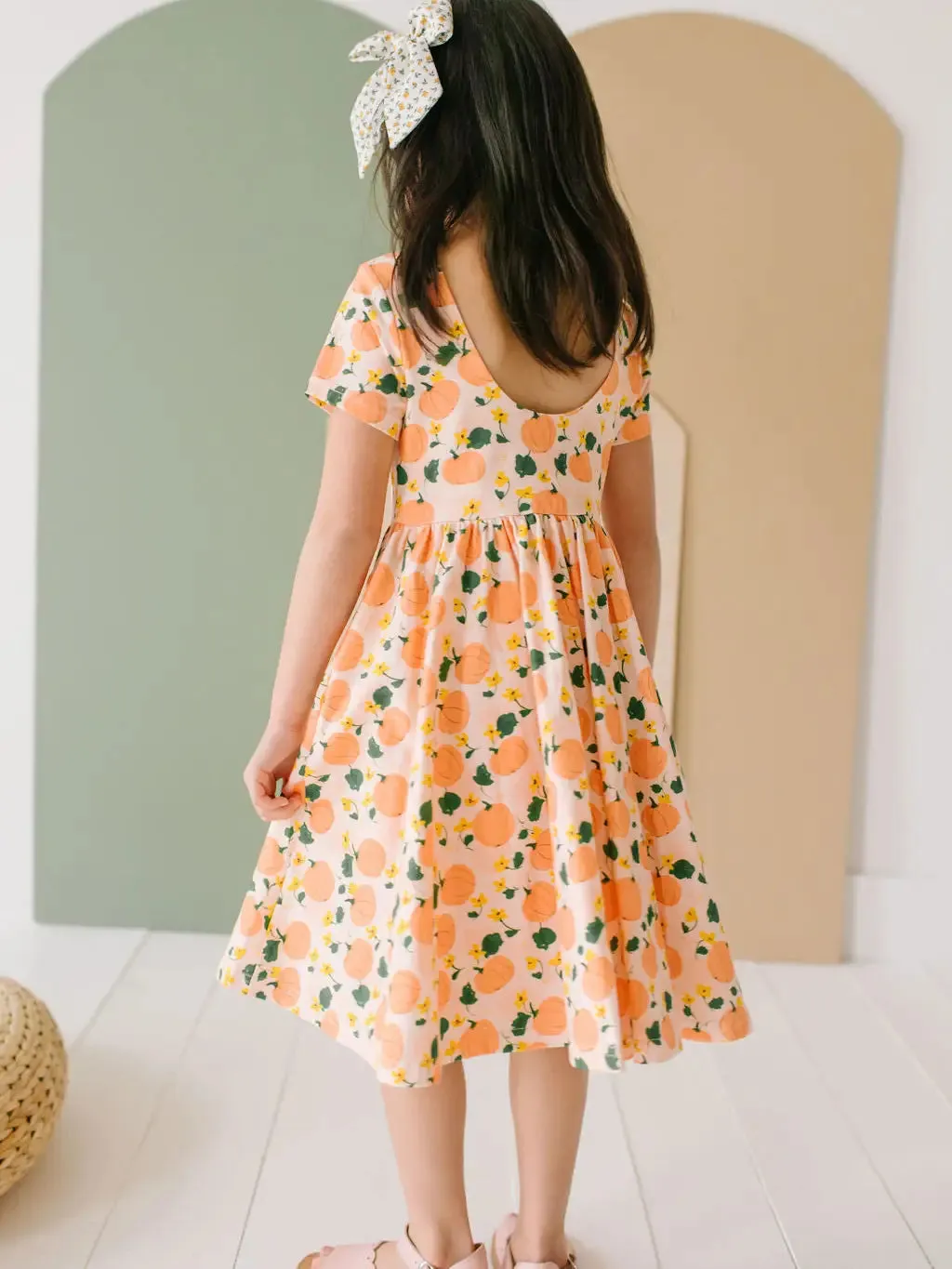 Classic Twirl - Pumpkin Print