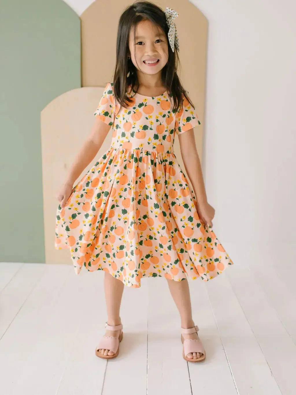 Classic Twirl - Pumpkin Print